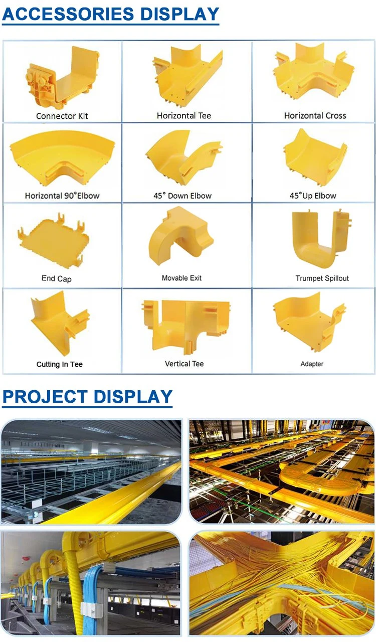 Fiber Containment Raceway Fiber Optic Raceway System