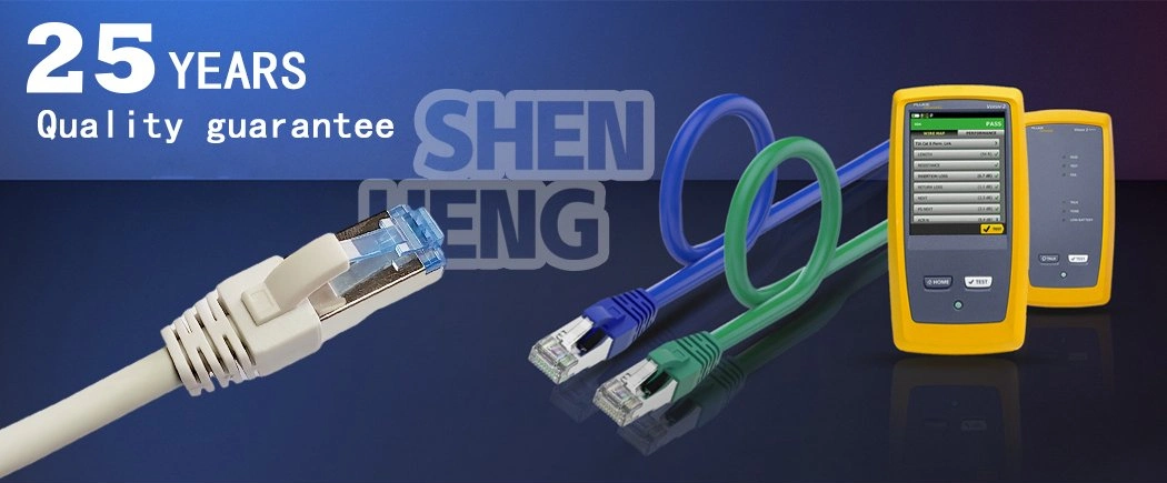 Cat. 6 Shielded RJ45 Patch Cord Network Cable U/UTP CAT6 LSZH Patch Cord