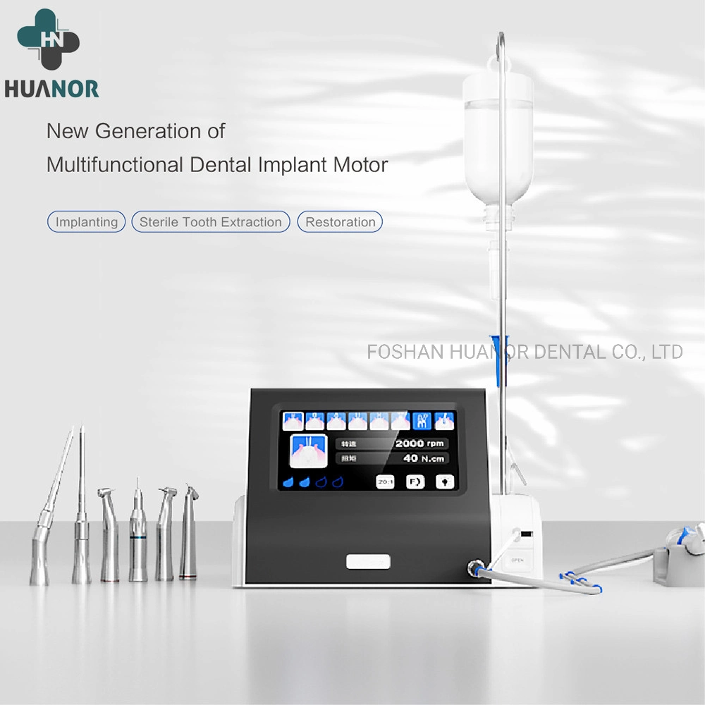 Dental Implant Machine Motor System Implant Surg with Fiber Optic Contra Angle Handpiece