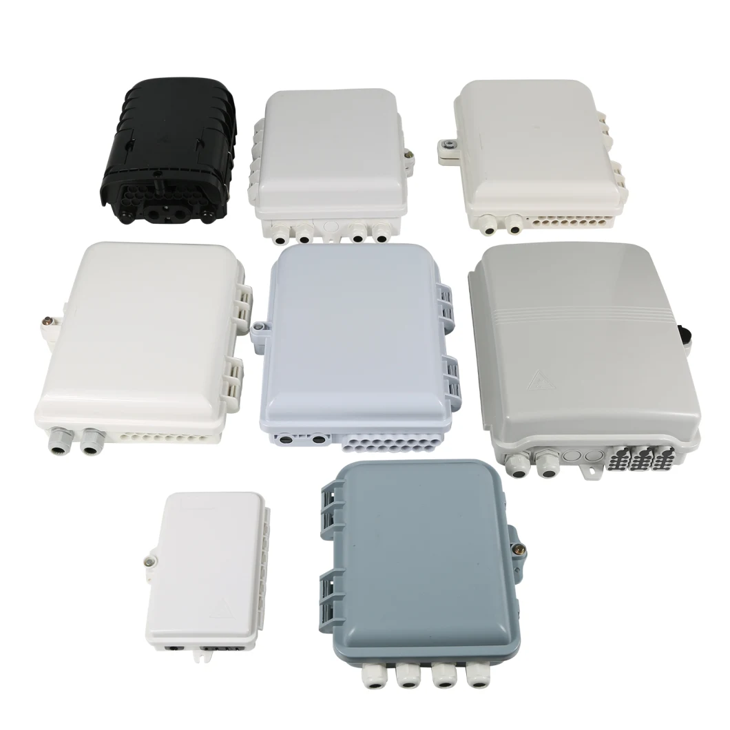 8core 16core 24core Waterproof Wall Pole Mount Fiber Terminal Box with Splitter Optical Fiber Distribution Box Junction Box Fiber Optic Equipment FTTH Nap Box