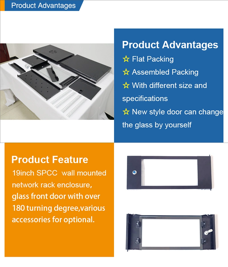 19inch Network Cabinet Data Wall Box 6u 19