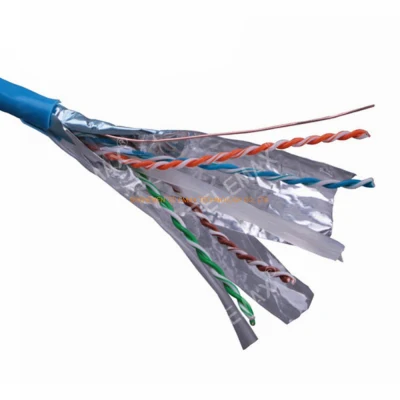 CE/RoHS 인증 4쌍 23AWG CAT6 FTP 케이블