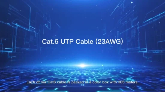 CAT6 LAN 케이블, 통신 케이블, UTP 이더넷 케이블, 4쌍 솔리드 케이블, 305m 네트워크 케이블 Belden Panduit Commscope Nexan Siemon