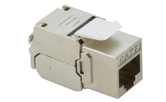 Le-K055s CAT6 CAT6A 도구가 필요 없는 FTP RJ45 키스톤 모듈러 잭